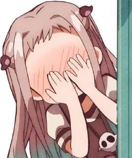 😳 emoji Jibaku Shounen Hanako-kun Telegram sticker 5 of 120