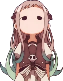 😒 emoji Jibaku Shounen Hanako-kun Telegram sticker 23 of 120