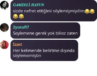 😂 emoji 🇹🇷 SOHBET KUŞAĞI 🎗 pack by @QuotLyBot Telegram sticker 21 of 120
