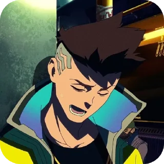 Sticker from Cyberpunk Edgerunners | Gun_Slayer49