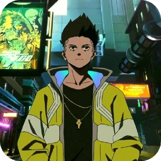 Sticker from Cyberpunk Edgerunners | Gun_Slayer49