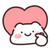 ˗ˋʚ 𝑓𝑙𝑢𝑓𝑓𝑦 ♡︎ @I1RRN ɞˊ˗ sticker preview 3