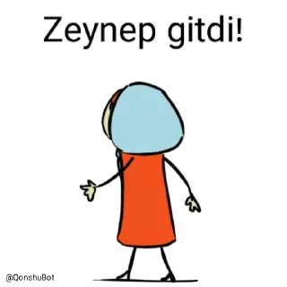 ✋️ emoji Zeynep @Qonshubot Telegram sticker 2 of 31