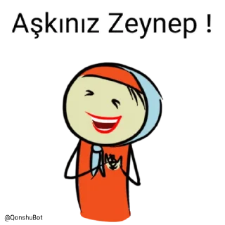 ❤️ emoji Zeynep @Qonshubot Telegram sticker 7 of 31