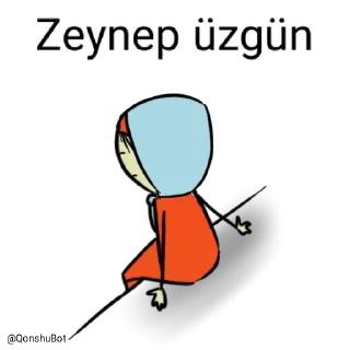 😓 emoji Zeynep @Qonshubot Telegram sticker 11 of 31