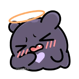 🐙 emoji 🐙 Takodachi [@TodorokiShouto] Telegram sticker 6 of 120