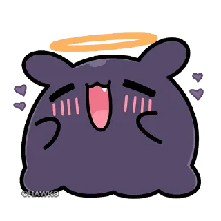 🐙 emoji 🐙 Takodachi [@TodorokiShouto] Telegram sticker 5 of 120