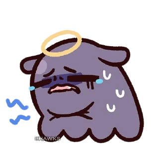 🐙 emoji 🐙 Takodachi [@TodorokiShouto] Telegram sticker 10 of 120