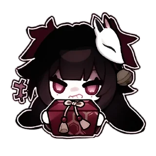 👄 emoji ㅤㅤㅤㅤ❥. @divendeoak — @genshinnbasds. Telegram sticker 11 of 50