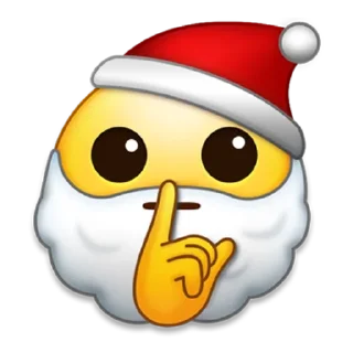 🤫 emoji Merry Christmas 🌲 Telegram sticker 6 of 30