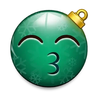 😙 emoji Merry Christmas 🌲 Telegram sticker 15 of 30