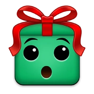😮 emoji Merry Christmas 🌲 Telegram sticker 12 of 30