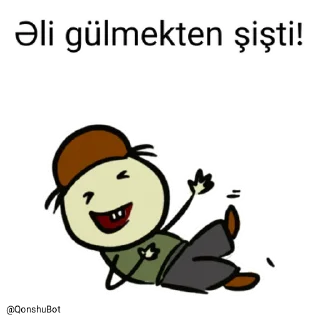 🤣 emoji Əli @Qonshubot Telegram sticker 23 of 31