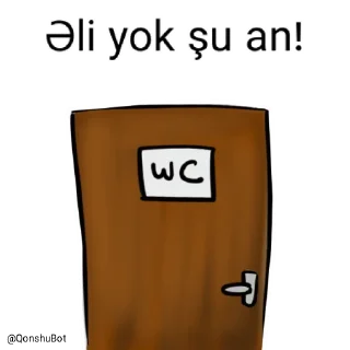 🚽 emoji Əli @Qonshubot Telegram sticker 22 of 31