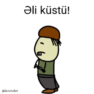😒 emoji Əli @Qonshubot Telegram sticker 13 of 31