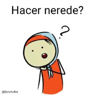 🤔 emoji Hacer @Qonshubot Telegram sticker 5 of 31