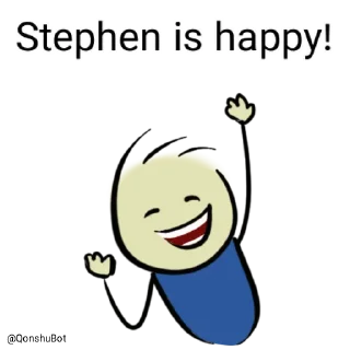 😄 emoji Stephen @Qonshubot Telegram sticker 12 of 31