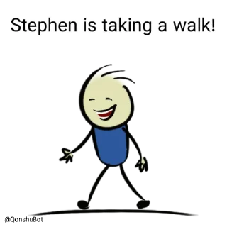 🚶‍♂️ emoji Stephen @Qonshubot Telegram sticker 10 of 31