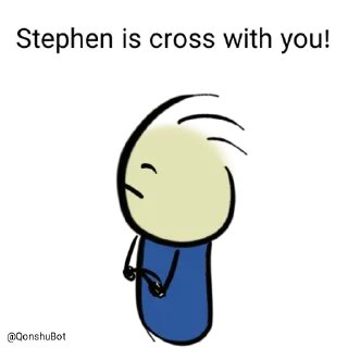 😒 emoji Stephen @Qonshubot Telegram sticker 13 of 31