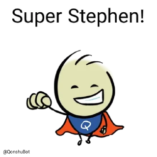 😎 emoji Stephen @Qonshubot Telegram sticker 6 of 31