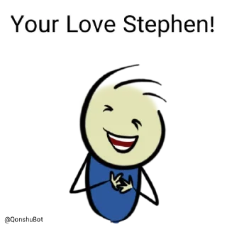 ❤️ emoji Stephen @Qonshubot Telegram sticker 7 of 31
