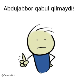 😵 emoji Abdujabbor @Qonshubot Telegram sticker 4 of 31