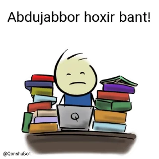 😖 emoji Abdujabbor @Qonshubot Telegram sticker 24 of 31