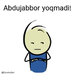 👎 emoji Abdujabbor @Qonshubot Telegram sticker 21 of 31