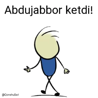 ✋️ emoji Abdujabbor @Qonshubot Telegram sticker 2 of 31