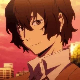 🔪 emoji Dazai^^ suni @FancyAnime Telegram sticker 14 of 99