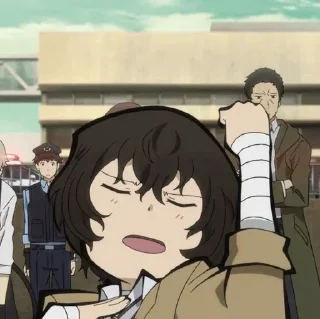 🔪 emoji Dazai^^ suni @FancyAnime Telegram sticker 10 of 99