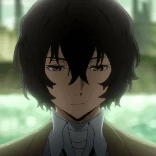 🔪 emoji Dazai^^ suni @FancyAnime Telegram sticker 20 of 99