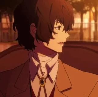 🔪 emoji Dazai^^ suni @FancyAnime Telegram sticker 13 of 99