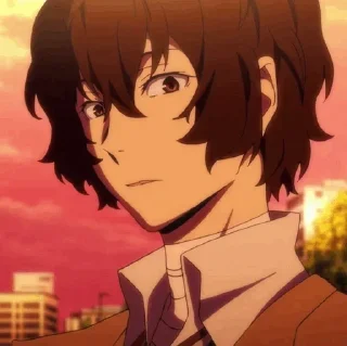 🔪 emoji Dazai^^ suni @FancyAnime Telegram sticker 16 of 99