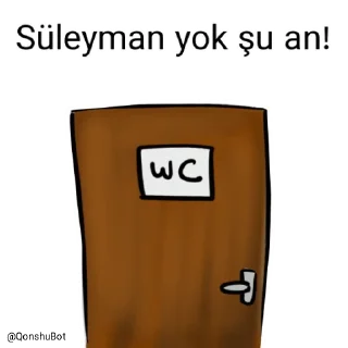🚽 emoji Süleyman @Qonshubot Telegram sticker 22 of 31