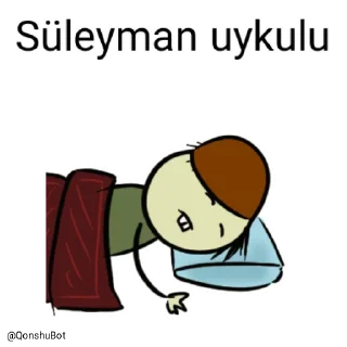 😴 emoji Süleyman @Qonshubot Telegram sticker 17 of 31
