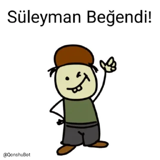 👍 emoji Süleyman @Qonshubot Telegram sticker 20 of 31