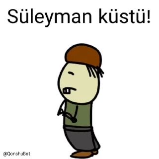 😒 emoji Süleyman @Qonshubot Telegram sticker 13 of 31