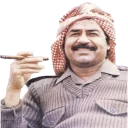 Sticker from Saddam hussein