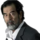 Sticker from Saddam hussein