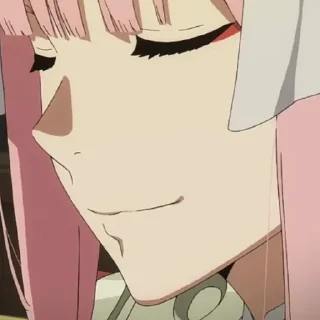 Sticker from Zero two-suni @FancyAnime