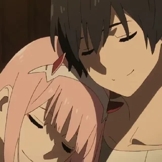 Sticker from Zero two-suni @FancyAnime