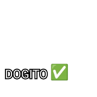 😀 emoji DOGITO @prstickers Telegram sticker 13 of 15
