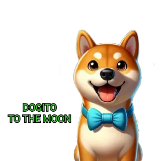 😀 emoji DOGITO @prstickers Telegram sticker 7 of 15