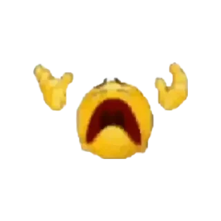 😭 emoji 𝓕𝓻𝓮𝓪𝓴𝔂 Telegram sticker 8 of 41