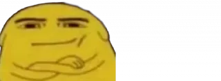 😏 emoji 𝓕𝓻𝓮𝓪𝓴𝔂 Telegram sticker 2 of 41