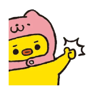 ✳️ emoji 三隻雞 @StickersCloud Telegram sticker 6 of 24