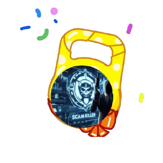 😀 emoji ScamKiller @prstickers Telegram sticker 3 of 10