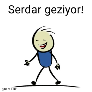🚶‍♂️ emoji Serdar @Qonshubot Telegram sticker 10 of 31