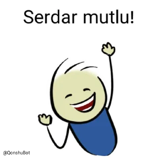 😄 emoji Serdar @Qonshubot Telegram sticker 12 of 31